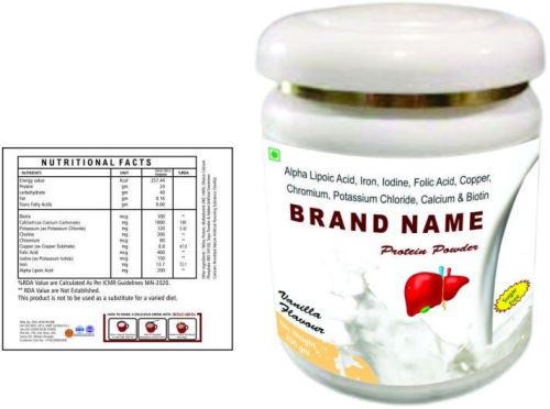 Vanilla Flavour Protein Powder, For Health Supplement, Packaging Type : Plastic Jar