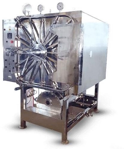 SS Soul Sterile Industry Horizontal Rectangular Autoclave, For Pharmaceutical Use