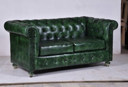 Leather 2 Seater Sofa
