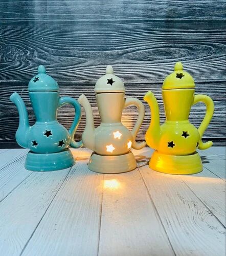 Ceramic Oil Burner, Color : Multi