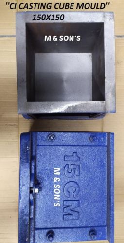 Polished Cube Mould, For Construction Testing Labs