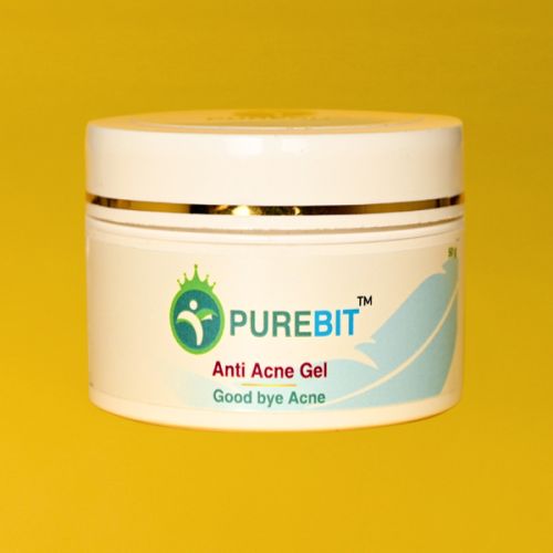 PUREBIT Anti Acne Gel, Packaging Type : Plastic Jar