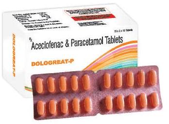 Dologreat P Tablet, Purity : 99.9%