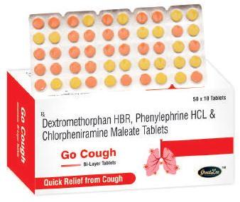 Go Cough Tablet, Purity : 99.9%