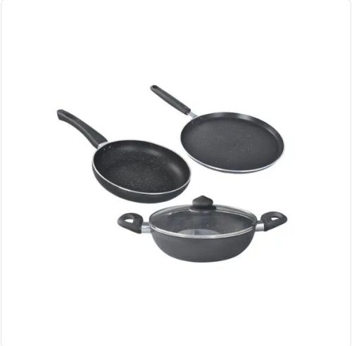 Black Granite Finish Prestige Non Stick Cookware