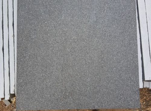 Square Black Flamed Granite Slabs, For Flooring
