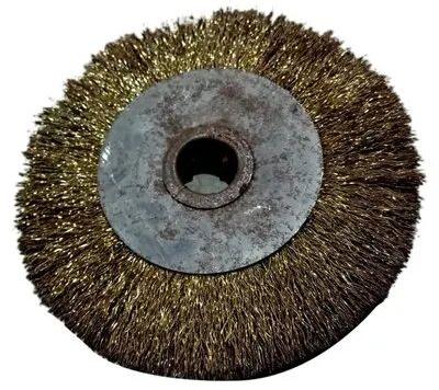 Golden Iron Cleaning Brush