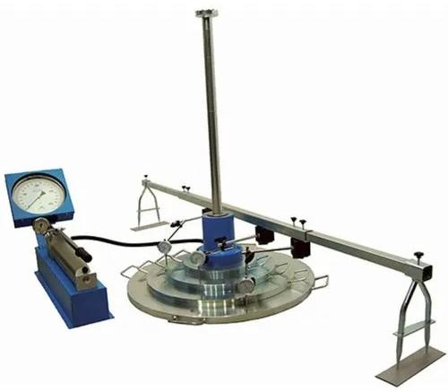 Blue Manual More Then 100kg Plate Load Test Apparatus