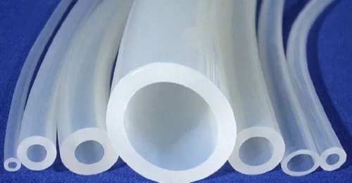 White Silicone Rubber Tubes, Size : All