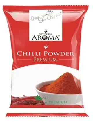 Kitchen Aroma Red Chilli Powder, Packaging Type : Packet