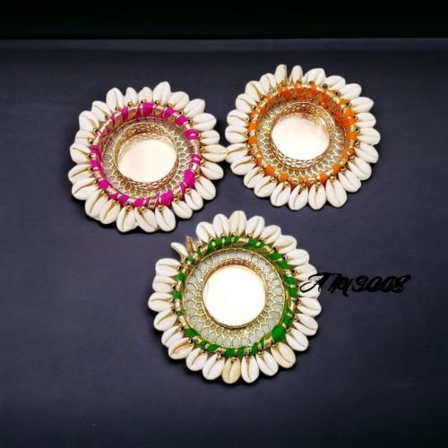 Tealight Candle Holder For Home Decor,Deepawali Gift,Wax Light Diya Lights For Decoration,Cap Tlight