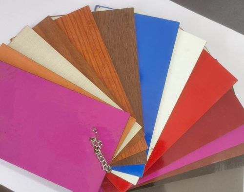 Multicolor Sunmica Rectangular Plain Hylam Sheet, For Kitchen Cabinet, Shelf Fabrication, Size : 8x4 Feet