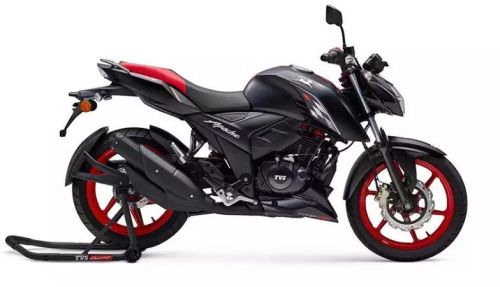 TVS Black Apache RTR 160 Bike