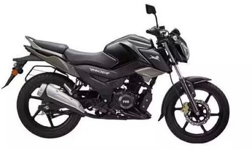 11.38 PS TVS Wicked Black Raider 125 Bike