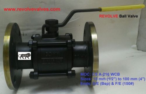 A216 WCB Cast Steel Ball Valve, Feature : Blow-Out-Proof