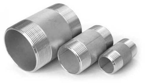 Grey Round Polished Cupro Nickel Barrel Nipple, For Pipe Fitting, Certification : ISI Certified