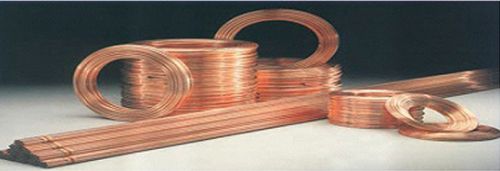 Brown Eco Friendly Copper Tubes, For Industrial, Certification : ISI Certified