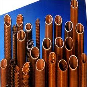 Brown Finned Copper Tubes, For Industrial, Certification : ISI Certified