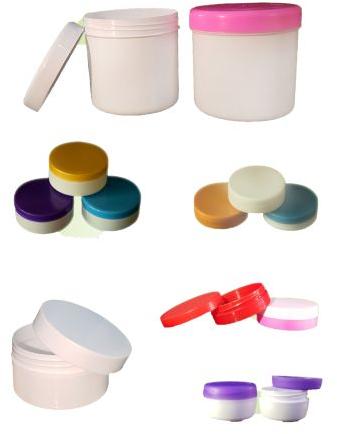 Plain Plastic Cold Cream Jar, Packaging Size : 5gm, 8gm, 15gm, 20gm, 25gm, 50gm 100gm