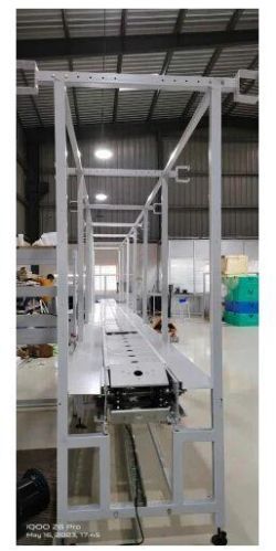 Stainless Steel (SS) Slat Chain Conveyor, Length : 10-20 Feet