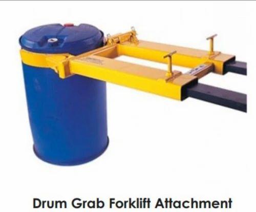 Stainless Steel Drum Grabber Forklift Attachment, Feature : Excellent Torque Power, Heat Indicator, Prefect Ground Clearance