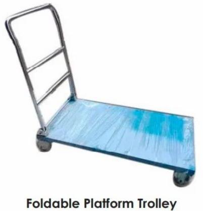 Iron Foldable Platform Trolley, Capacity : 300-400kg