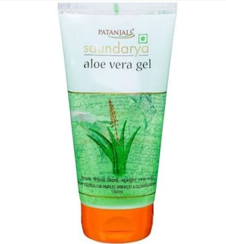 Patanjali Saundarya Aloe Vera Gel, For Personal, Packaging Type : Plastic Tube