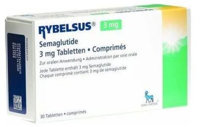 Rybelsus 3 Mg Tablet, Packaging Type : Box