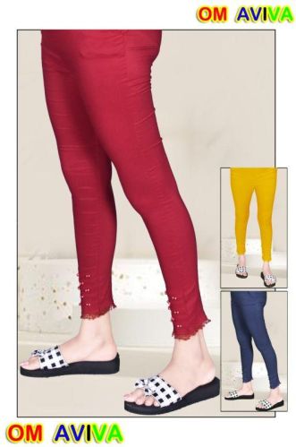 Cotton Plain Girls Leggings, Feature : Anti-Wrinkle, Comfortable, Easily Washable, Fad Less Color