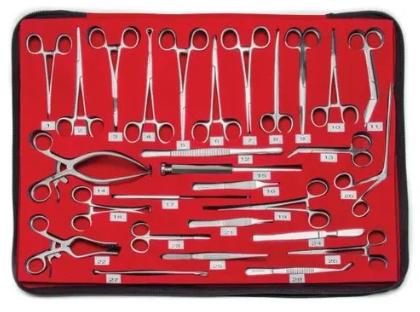 Stainless Steel Surgery Kit, For Surgical Use