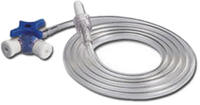 Transparent PVC Three Way Extension Line