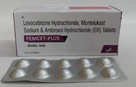 Levocetirizin Hydrochloride Ambroxol Hydrochloride SR Tablets, Packaging Type : Box