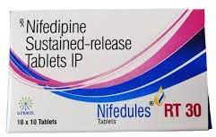 Nifedipine Sustained Release Tablets IP, Purity : 100%