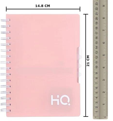 Spiral Bound Notebook, Size : A5