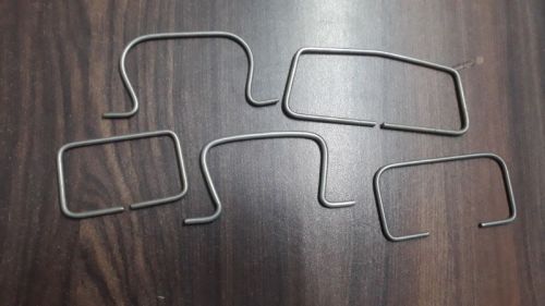 Stainlesss Steel D Hooks, Color : Silver