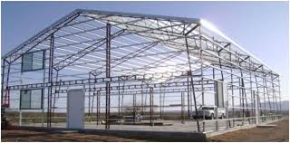 PMF Non Polished Galvanized Steel Peb Structure For Commercial, Constructional, Industrial