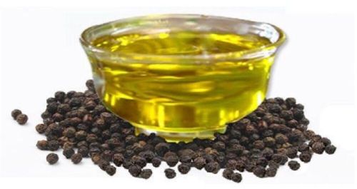 Yellow Liquid Black Pepper Oil, For Cooking, Purity : 100%