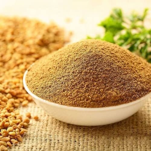 Light Brown Raw Methi Powder, For Food Medicine, Certification : FSSAI Certified