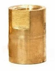 Golden Polished Brass Long Nut, For Fitting Use