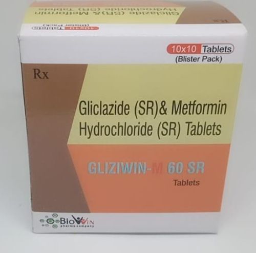 Gliclazide and Metformin Hydrochloride Tablets, Packaging Type : Blister