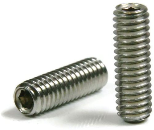 Stainless Steel Aluminium Grub Screw, For Fittings Use, Feature : Rust Proof, Non Breakable, Light Weight