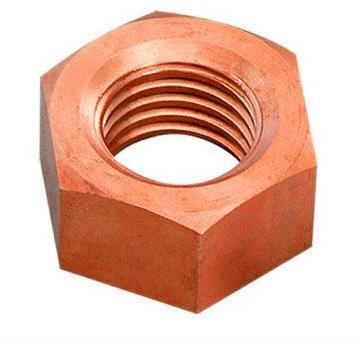 Polished Copper Nut, Packaging Type : Box