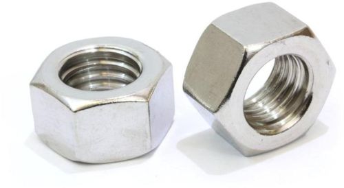 Silver Polished Duplex Steel S31803 Nut, For Fitting, Packaging Type : Box