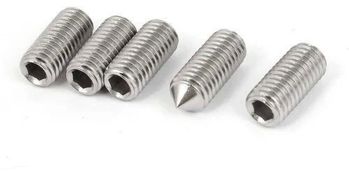 Round Hastelloy C 276 Grub Screw, For Fittings Use, Feature : Rust Proof, Light Weight, Fine Finished