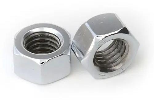 Silver Polished Inconel 601 Nut, For Fitting Use