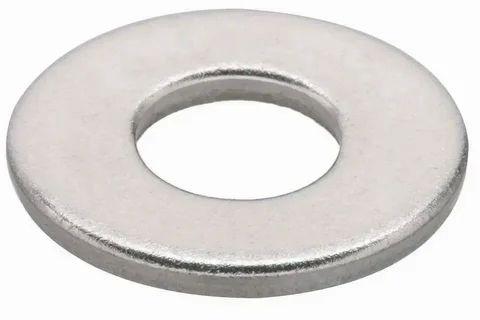 Silver Round Polished Inconel 625 Washer, For Fittings