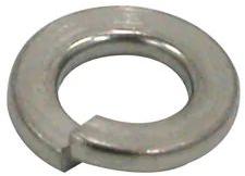 Silver Round Polished Stainless Steel Inconel 825 Spring Washer, For Fittings