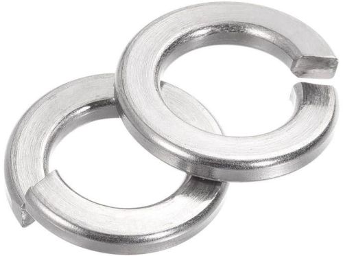 Silver Round Stainless Steel 904L Spring Washer, For Fittings