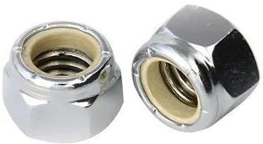 Silver Super Duplex 32750 Nylock Nut, For Fitting Use