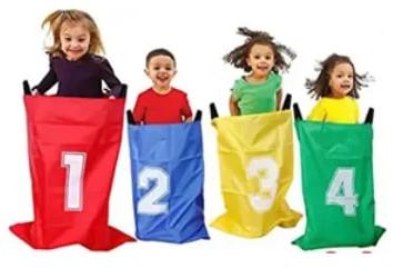 Printed Cotton Jumping Sack, For Kids Sports, Size : 26